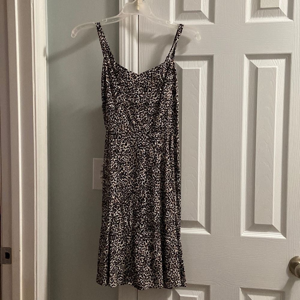 Old Navy cheetah print dress